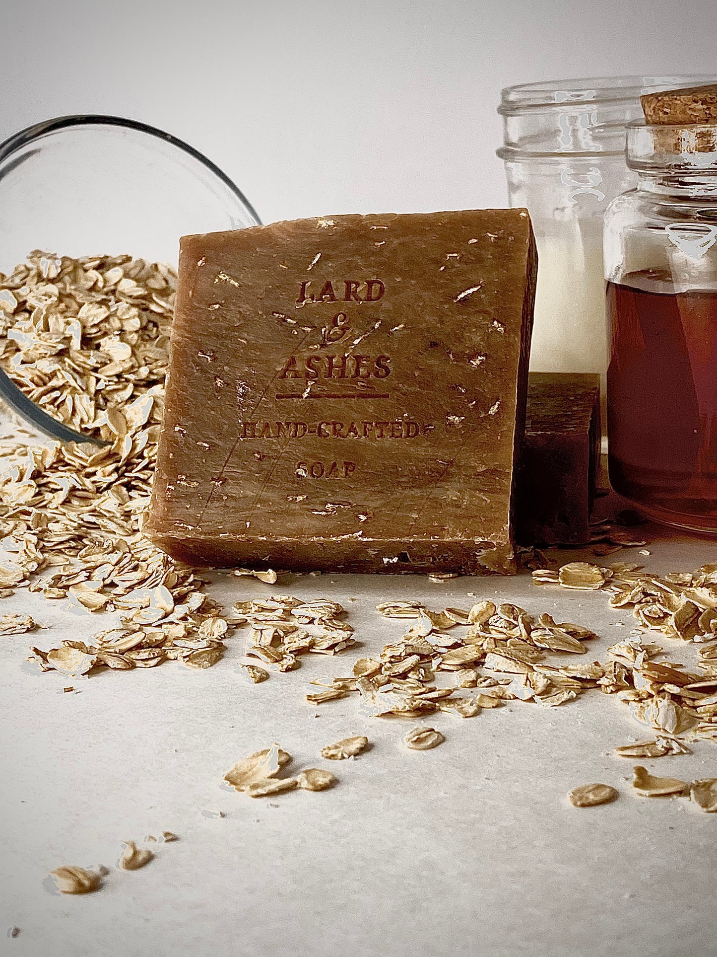 Oatmeal Honey and Milk Soap Bar