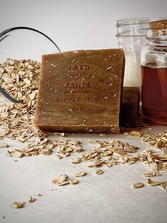 Oatmeal Honey and Milk Soap Bar