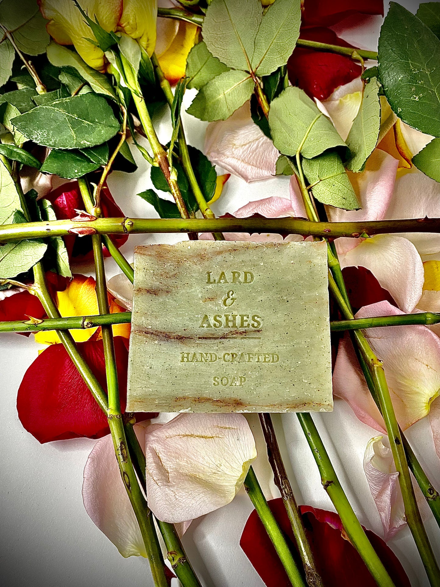 Lard and Ashes Rose Thorn Soap | Special Care Natural Soap Bar