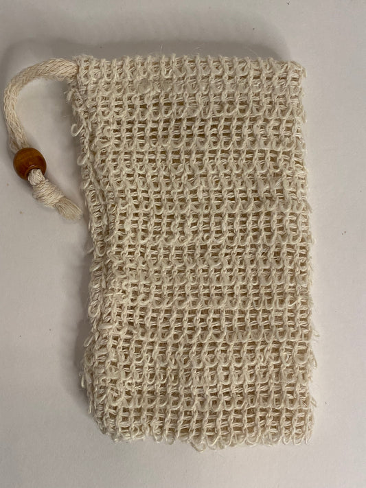 Natural Sisal Fiber Soap Bag | Lard and Ashes